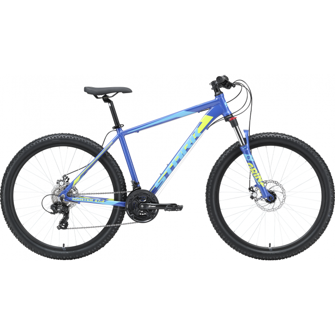 Велосипед STARK HUNTER 27.2 D, рама 16", (2023) насыщенный синий/голубой металлик 4670094411387 Велосипед STARK HUNTER 27.2 D, рама 16", (2023) насыщенный синий/голубой металлик 4670094411387