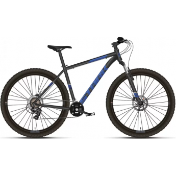 Велосипед STARK HUNTER 29.2 D, рама 20", (2021) черный/голубой