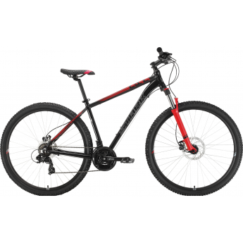 Велосипед STARK HUNTER 29.2 HD, рама 18", (2022) чёрный/красный