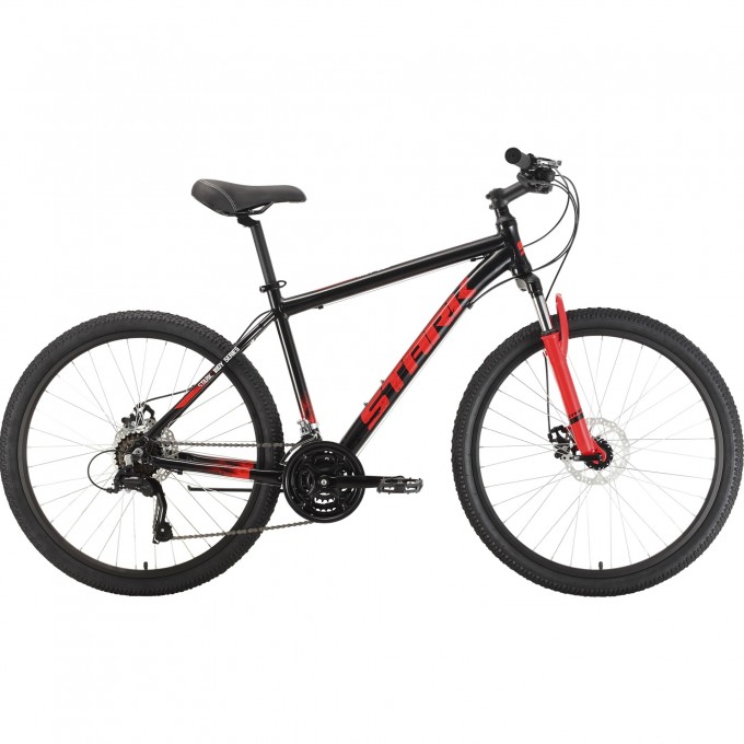 Велосипед STARK INDY 26.1 D MICROSHIFT, рама 16", (2022) черный/красный 4670094404051 Велосипед STARK INDY 26.1 D MICROSHIFT, рама 16", (2022) черный/красный 4670094404051