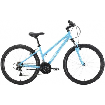 Велосипед STARK LUNA 26.1 V, рама 16", (2022) голубой/фиолетовый