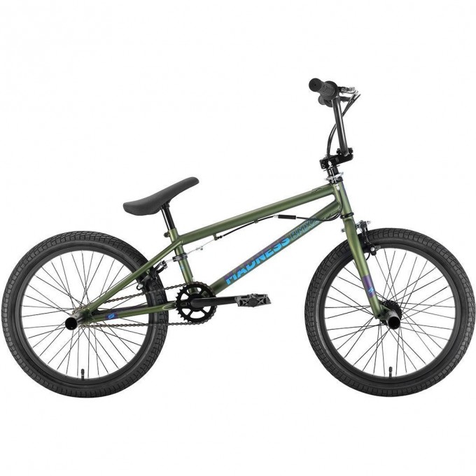 Велосипед STARK MADNESS BMX 2 (2022) зеленый/голубой 4670094404884 Велосипед STARK MADNESS BMX 2 (2022) зеленый/голубой 4670094404884