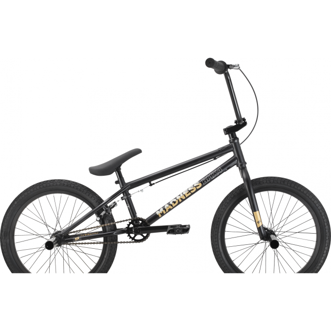 Велосипед STARK MADNESS BMX 4 (2022) черный/золотой 4670094405034 Велосипед STARK MADNESS BMX 4 (2022) черный/золотой 4670094405034