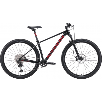 Велосипед STARK'24 KRAFTER 29.9 HD черный/красный 20"