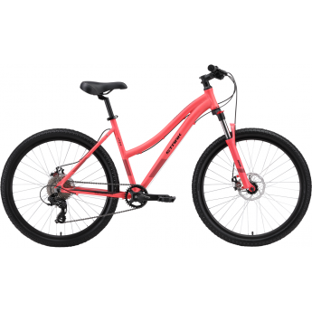 Велосипед STARK'24 LUNA 26.2 D розовый/черный 14.5"