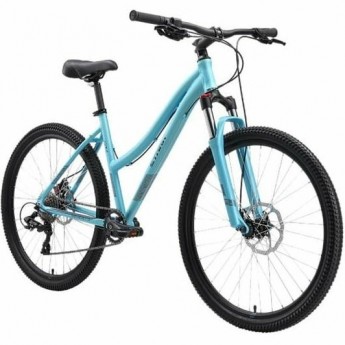 Велосипед STARK'24 LUNA 27.2 D морозный/серый 14.5"