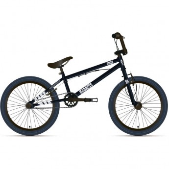 Велосипед STARK'24 MADNESS BMX 1 темно-синий матовый/серебристый/темно-синий