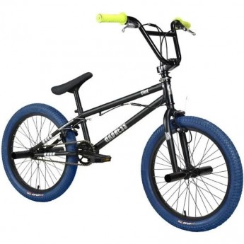 Велосипед STARK'24 MADNESS BMX 2 черный матовый/серебристый/темно-синий